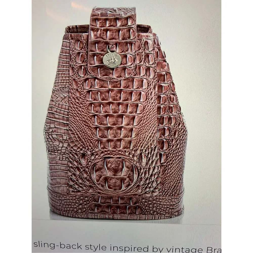 NWT Brahmin Melbourne Allie Sling Backpack